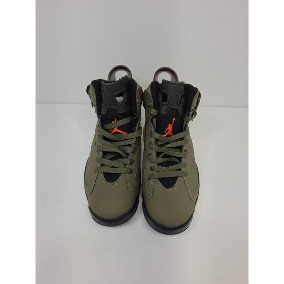 Jordan Air Jordan 6 Retro x Travis Scott Olive High Top Sneakers CN1084-200 Sz 7 main image 6